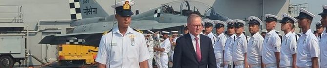 'My Friend PM Modi Foresees Things For What They Could Be': Australian PM After Boarding INS Vikrant