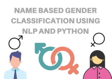 NLP 및 Python을 사용한 이름 기반 성별 식별