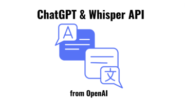 Nuevas API ChatGPT y Whisper de OpenAI