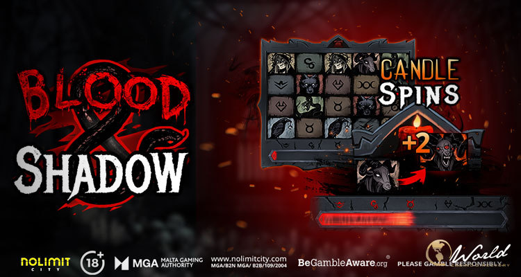Nolimit City lance le jeu de machine à sous 'Blood & Shadow' qui fait froid dans le dos