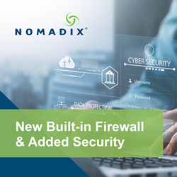 Nomadix introducerar inbyggd brandvägg och extra säkerhet för sin...