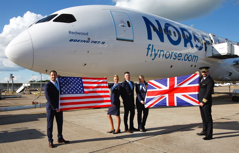 Norse Atlantic Airways expands summer 2023 schedule from London Gatwick with the addition of Los Angeles, San Francisco, Washington, D.C. and Boston