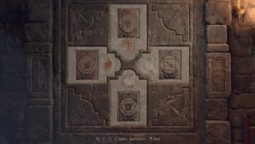 גרסה מחודשת של Resident Evil 4: מדריך פאזל טאבלט אבן ליטוגרפי