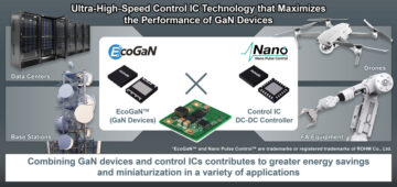 La tecnologia IC di controllo ad altissima velocità di ROHM massimizza le prestazioni dei dispositivi di commutazione GaN