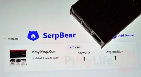 Running SerpBear on the Raspberry Pi