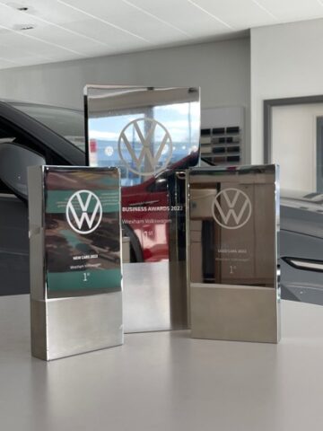 El concesionario Swansway Group Wrexham gana el premio Volkswagen Minorista del Año