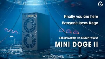 Goldshell MINI DOGE II 420 MH/s स्क्रीप्ट ASIC माइनर अब उपलब्ध है
