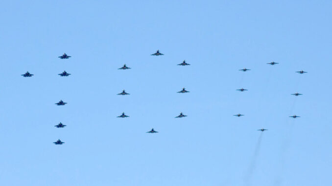 The Italian Air Force Celebrates Its 100th Anniversary With Impressive Flypast Over Rome