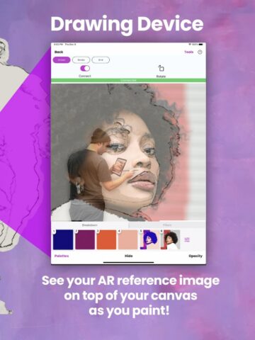 אפליקציית AR Art זו עוזרת לך לצייר ציורי קיר ענקיים