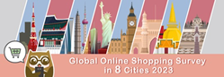 transcosmos gibt die Ergebnisse der globalen Online-Shopping-Umfrage in...
