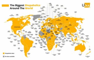 Hvilke land har de høyeste e-handelsnivåene?