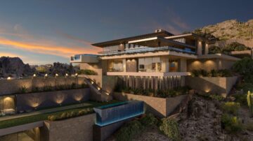 30.6 milijona dolarjev najvišje cene novih domov v rezervatu Phoenix Mountains v Arizoni