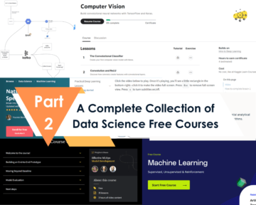A Complete Collection of Data Science Free Courses – Part 2