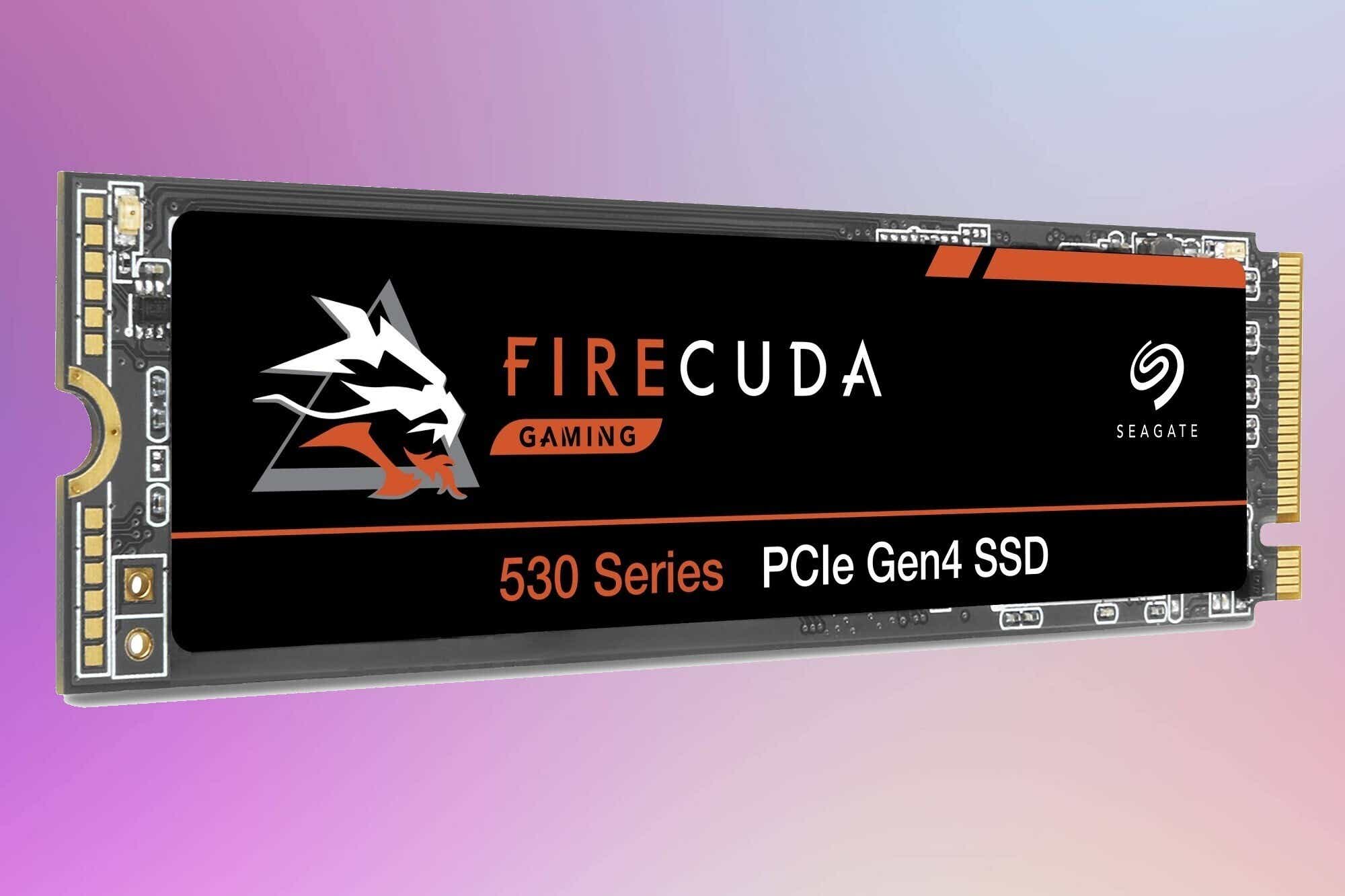 Seagate FireCuda 530 - 最佳 PCIe 4.0 SSD 亚军