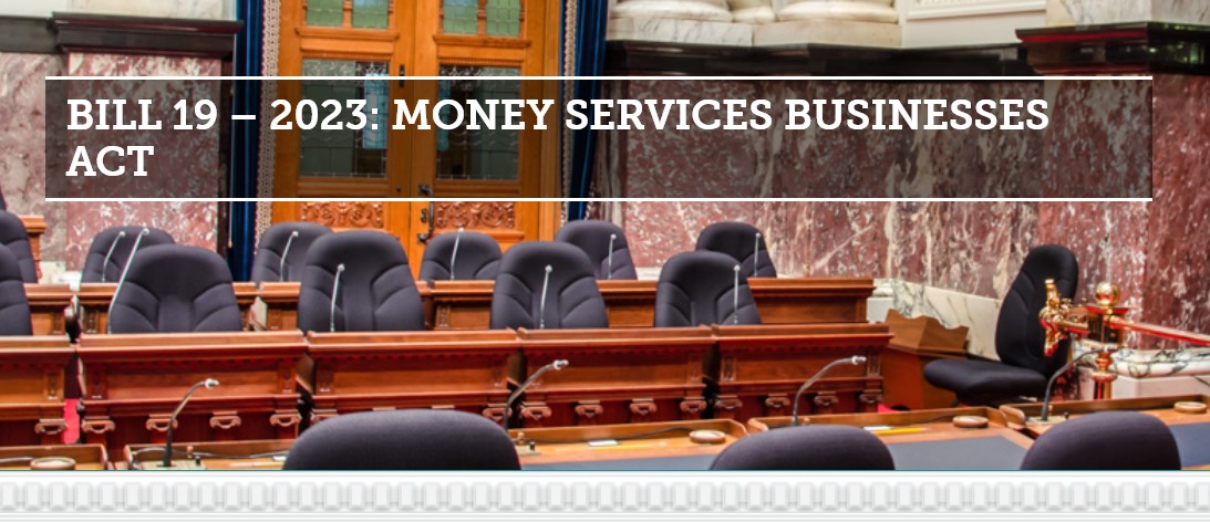 Bill 19 2023 Money services businesses act - British Columbia Proposes Money Services Business Legislation (Bill 19: 2023)