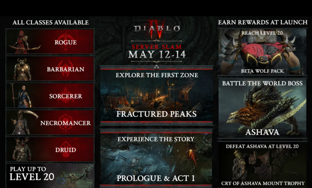 Diablo 4 riceverà una open beta a sorpresa prima del lancio