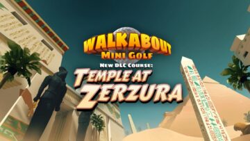 Γήπεδο Αιγυπτιακού DLC που έρχεται στο Walkabout Mini Golf στις 20 Απριλίου