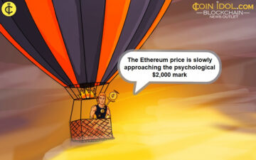 Ethereum $1,840 سے اوپر رہتا ہے اور $2,000 کے نشان کا ہدف رکھتا ہے