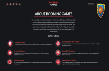 Thông báo hợp tác của Golden Whale và Booming Games