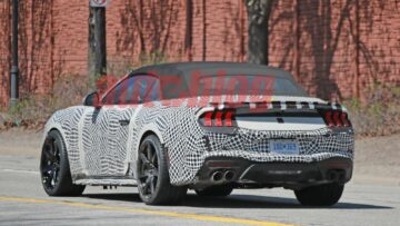 High-performance Ford Mustang mule spied as a potential next-gen Shelby