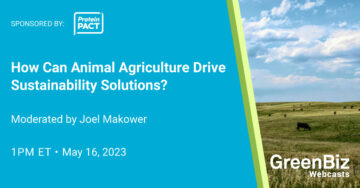 ¿Cómo puede la agricultura animal impulsar soluciones de sostenibilidad?