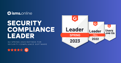 ISMS.online 于 2 年春季被评为 G2023 安全合规领导者