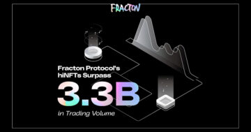معروف NFT فریکشنلائزیشن انفراسٹرکچر Fracton Protocol تجارتی حجم میں $3 بلین سے تجاوز کر گیا
