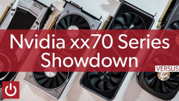 ลองเปรียบเทียบ GeForce GTX 1070, RTX 2070, 3070 และ 4070 ของ Nvidia