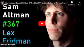 Lex Fridman: Intervju med Sam Altman, VD OpenAI om framtiden för artificiell intelligens