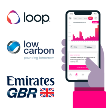 Low Carbon, Loop et Emirates Great Britain SailGP Team s'unissent à l'occasion de la Journée mondiale de la Terre pour encourager les supporters à les rejoindre dans la lutte contre le changement climatique en utilisant l'application de réduction du carbone