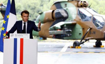 מקרון שולח לפרלמנט הצרפתי תוכנית תקציבית צבאית בסך 438 מיליארד דולר