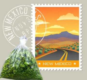 New Mexico, befolkning på 2.1 millioner, topper $300 millioner i salg af rekreativt cannabis i år ét?