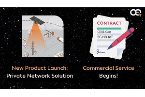 OQ Technology inicia servicio comercial utilizando su constelación de satélites 5G para dispositivos IoT