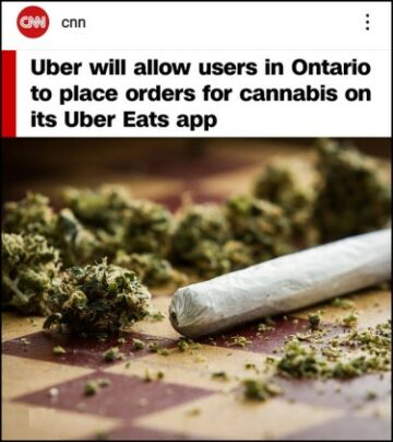 Order Weed on Leafly and Have Uber Deliver It? - Yep, It Is Happening in One Area!