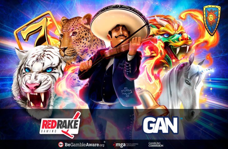 Red Rake Gaming sodeluje z GAN social