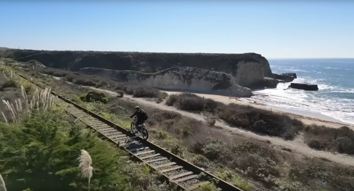 Riding the Rails by Ebike
