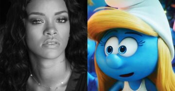 Rihanna este Smurfette