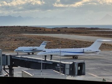 Jet pribadi Rusia diduga spionase di Argentina