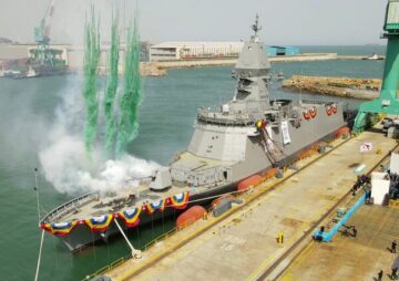 Hàn Quốc hạ thủy khinh hạm Batch III lớp Ulsan đầu tiên