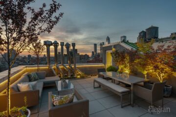 Touch The Sky：曼哈顿顶层公寓设有私人屋顶露台，可使用室外厨房
