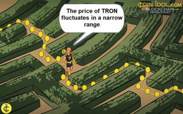 Το TRON βρίσκεται σε οριζόντια τάση και διατηρείται πάνω από 0.065 $