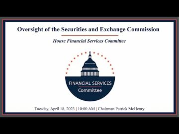 Kongres USA zajmie się nadzorem SEC i ustawodawstwem dotyczącym monet stabilnych