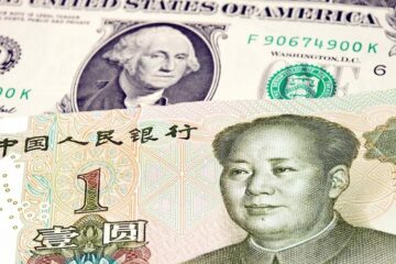 USD/CNY-fix: 6.8699 versus de vorige slotkoers van 6.8770