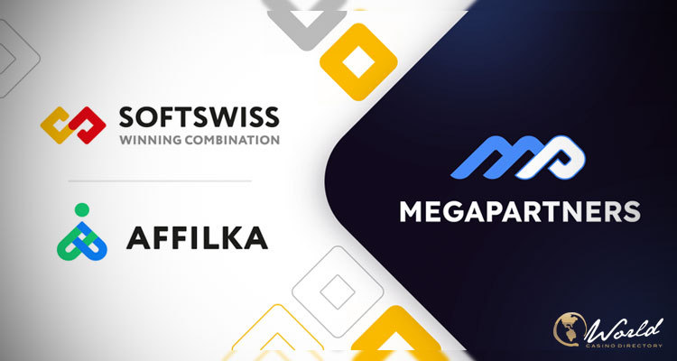 Affilka by SOFTSWISS potencializa três plataformas MEGAPARTNERS