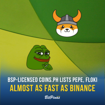 BIJNA ZO SNEL ALS BINANCE: Coins.ph vermeldt Pepe, Floki