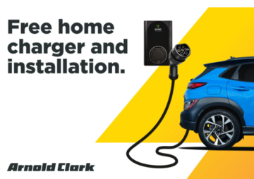 Arnold Clark bietet die kostenlose Installation von Elektroauto-Ladegeräten für zu Hause an