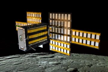 Artemis 1 cubesat se aproximando do fim da missão
