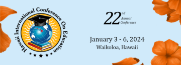 دعوة لتقديم الأوراق – مؤتمر هاواي الدولي للتعليم لعام 2024