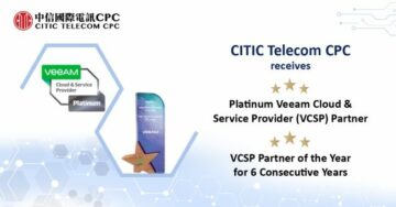 CITIC Telecom CPC e Veeam oferecem backup e recuperação de desastres simples e seguros para capacitar a continuidade dos negócios para empresas globais
