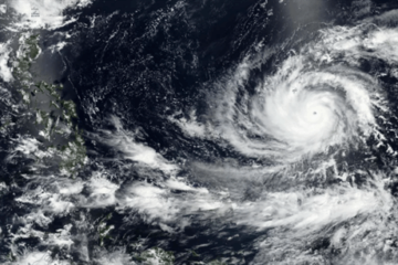 Climate change makes Typhoon Mawar more dangerous